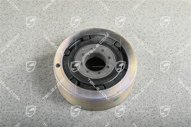 Damper for gearbox transfer case
