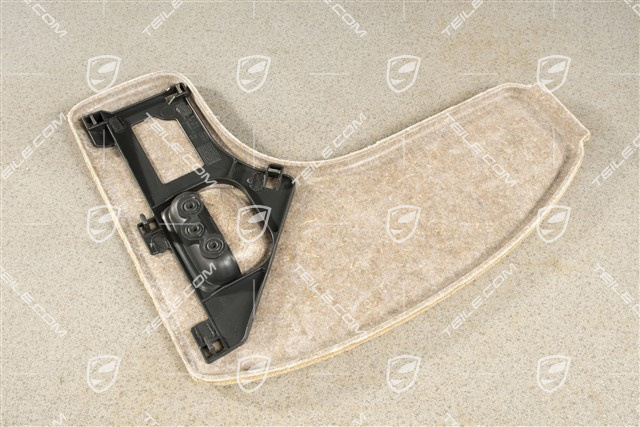 Deckel, Seitenwandverkleidung, Teppich / Perlvelours, Sandbeige, R