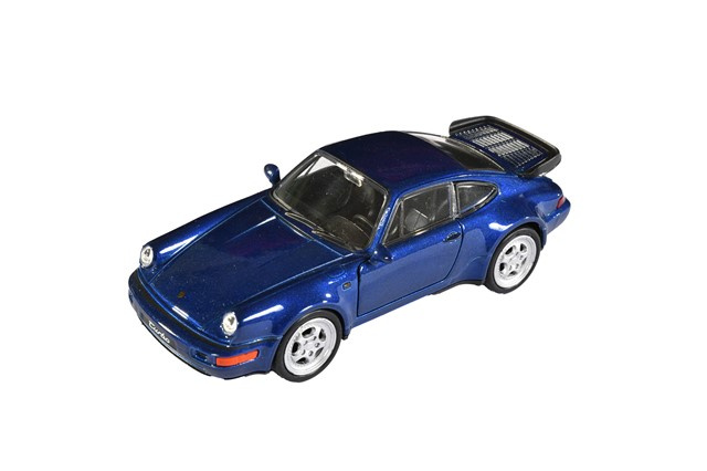 Pullback 911 Turbo (964) cobaltblau 1:38