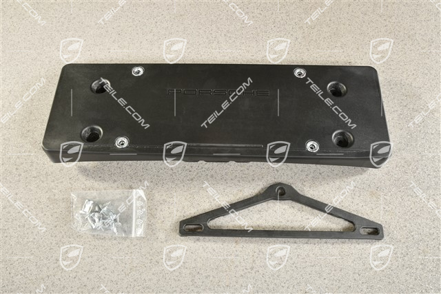 Number plate holder mounting kit, Turbo