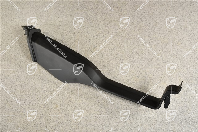 Targa, Verkleidung, Hinten, Schwarz, L