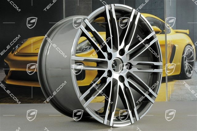 20" Felgensatz Turbo III, Felgen vorne 9,5 J x 20 ET 65 + hinten 11 J x 20 ET 68