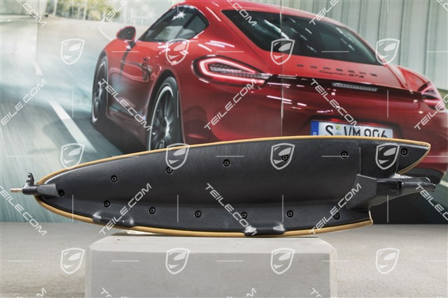 Klapka schowka w drzwi, Skóra, Sand Beige, R