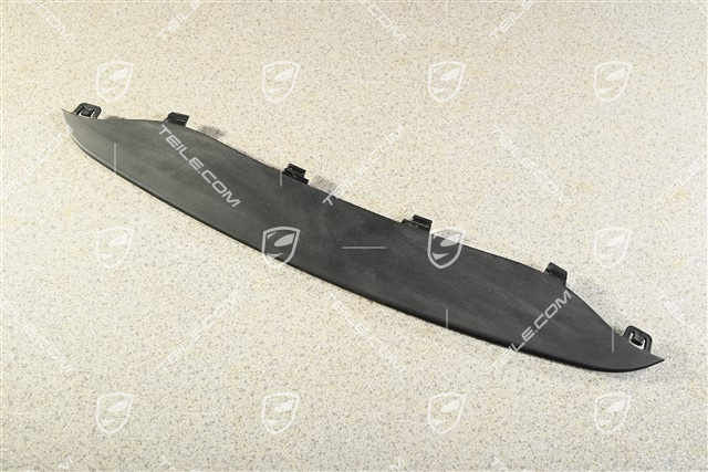 Lamelka / blenda kratki zderzaka, górna, środkowa, czarny mat