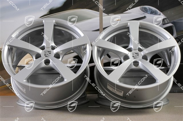18" komplet felg Macan, 8J x 18 ET21 + 9J x 18 ET21
