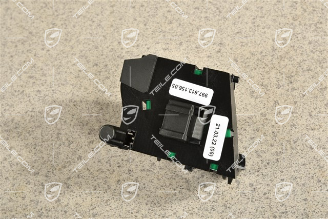 Schalter, Fensterheber, Beifahrerseite, Satin schwarz,