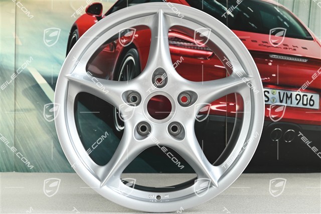 18" Felgensatz Carrera, 8J x 18 ET50 + 10J x 18 ET65