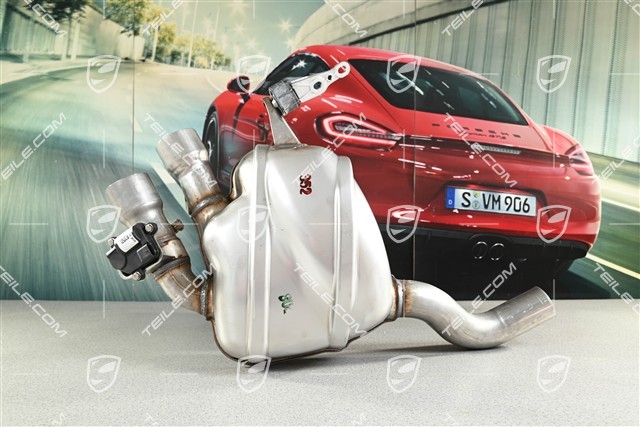 Exhaust Muffler / Silencer, 2,9L, R
