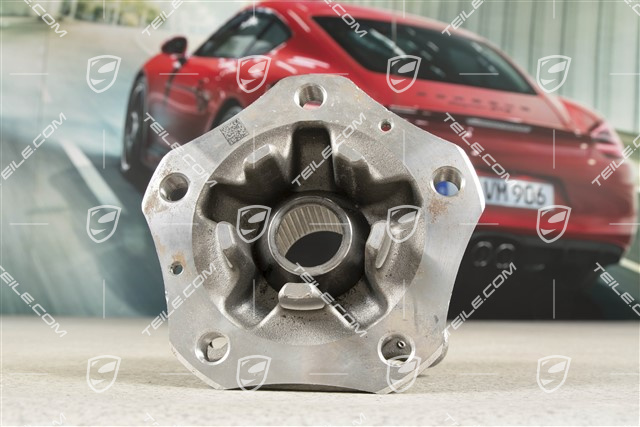 Piasta zwrotnicy, kompletna, L=R