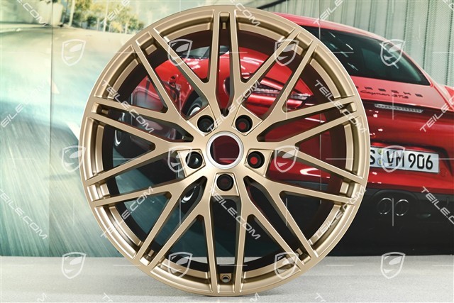 21-inch wheel rim, Cayenne RS Spyder Design, 11J x 21 ET49, neodyme