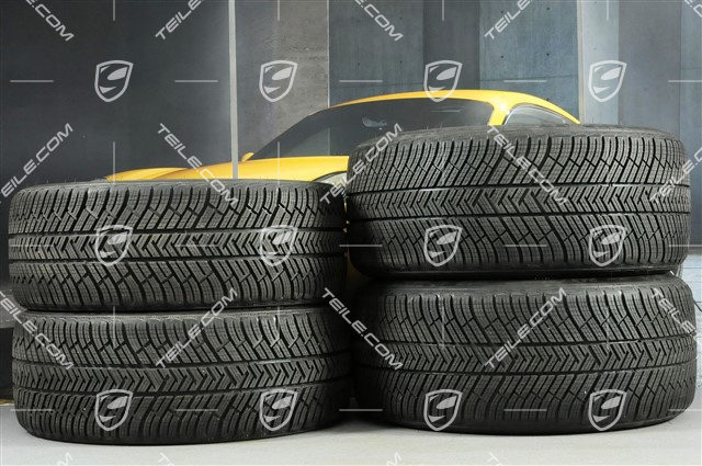19-inch Boxster S winter wheels set, rims 8J x 19 ET57 + 10J x 19 ET45 + NEW Michelin Pilot Alpin 4 winter tires 235/40 R19 +265/40 R19