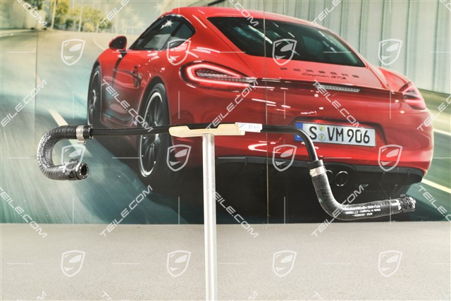 Engine coolant overflow hose / breather