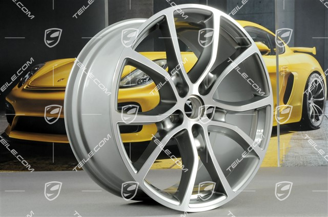 21" Komplet felg Cayenne ExclusiveDesign, 11J x 21 ET58 + 9,5J x 21 ET46
