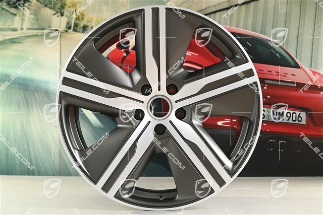 22" felgi Macan Exclusive Design, komplet, 9J x 22 ET29 + 11J x 22 ET47, Turbonit