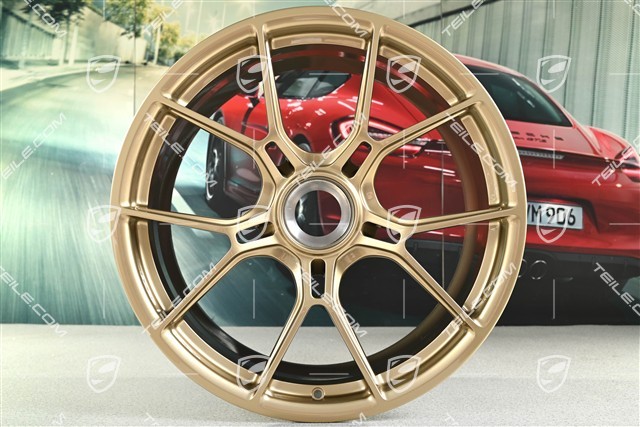 Felga GT3 20", 9,5J x 20 ET46, złoty - California Gold