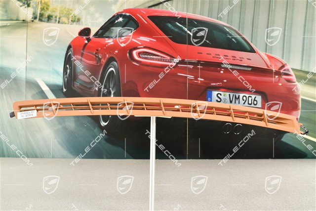 Defroster trim, Cognac, R