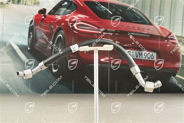 Fuel line, between Fuel pressure and fuel rail