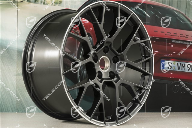 21" Felga RS Spyder, 11,5J x 21 ET67, czarny satynowy półmat