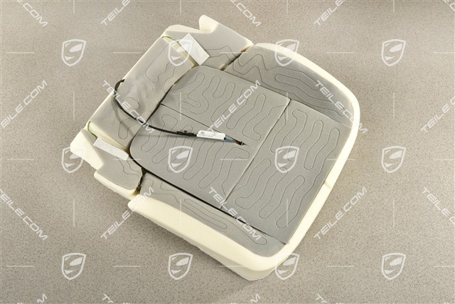 Front seat cushion foam part with heating mat, L