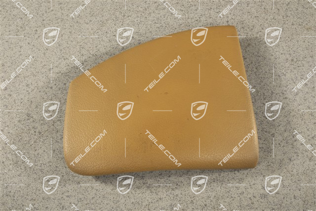 Blende für Mittelkonsole, Kunstleder, Savannabeige, L