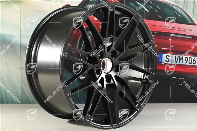 22" felga Macan RS Spyder Design, 11J x 22 ET47, czarny satynowy półmat