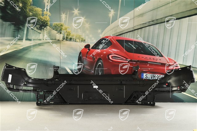 Coupe, Stoßtange hinten, blende unten, Satinschwarz