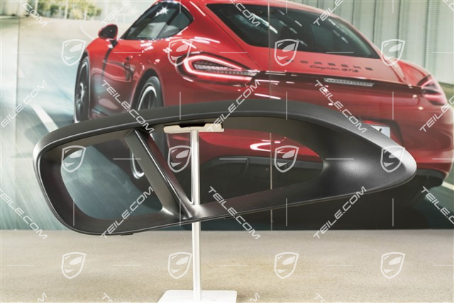 Spyder, Osłona wlotu powietrza, boczna, wewnętrzna, czarny mat, L