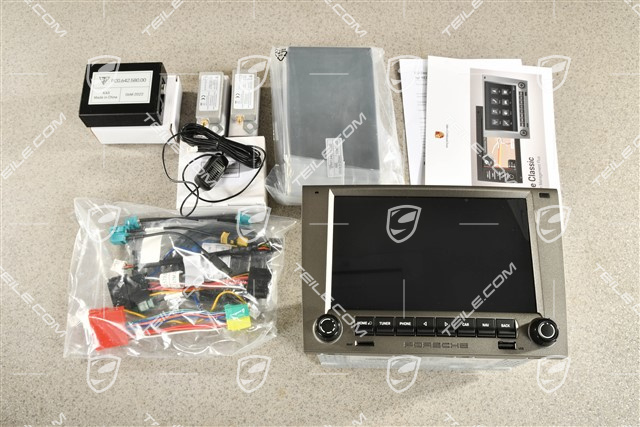 Porsche Classic Communication Management (PCCM Plus) - Autoradio / Navigationssystem, 997.1 / 987.1, Europa
