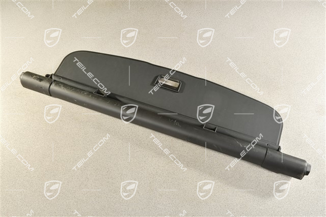 Kofferraumabdeckung / Rollo, Schwarz