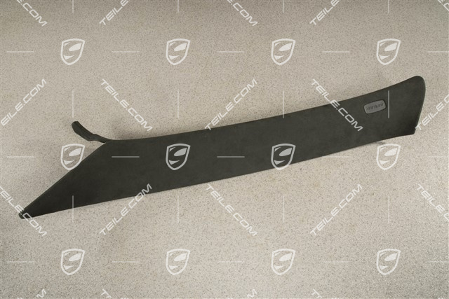 Verkleidung von A-Saüle, Alcantara, Schwarz, L