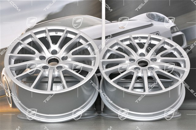 19-inch SportDesign wheel set, front 8J x 19 ET57+ rear 9,5J x 19 ET46