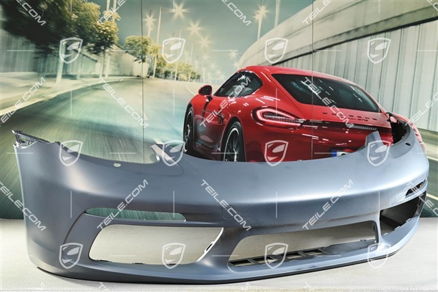 Front bumper, lining, headlamp washer