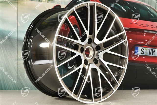 21-inch wheel rim set Turbo Design II / Turbo V, 9,5J x 21 ET71 + 11,5J x 21 ET69