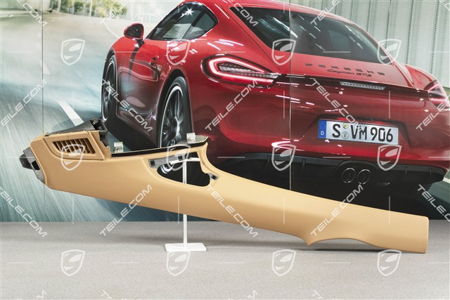 Verkleidung von C-Säule, Coupe, Leder, Sandbeige, R