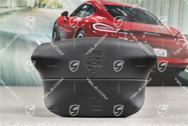 Airbag, 4-ramienny, plastikowy, czarny