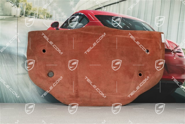 Tapicerka dolna tylnego bagażnika, Boxster red