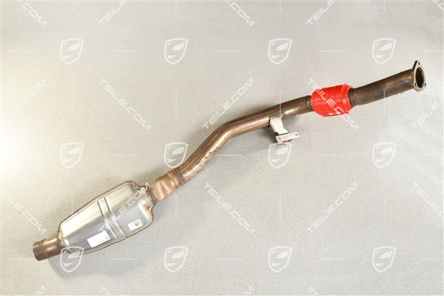 Exhaust pipe, with front silencer, 4,0L, L