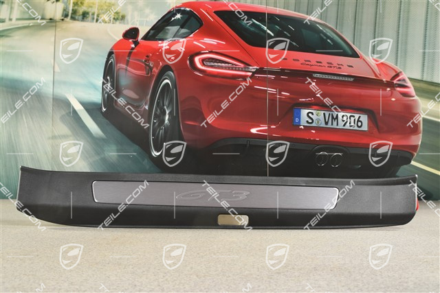 Einstiegleiste, Anthrazit / Aluminium-gebürstet, ''GT3'', L