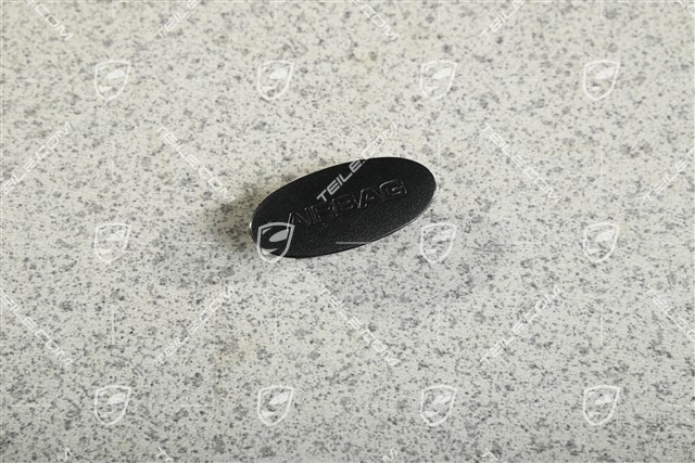 Cover AirBag, Satin Black, L=R