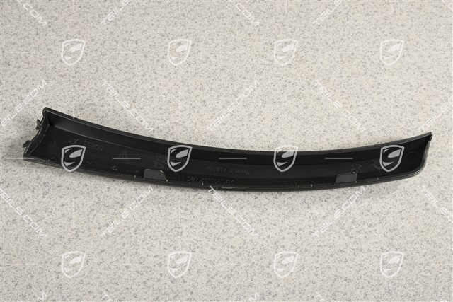 Front bumper spoiler, lateral, Black, GT4, L