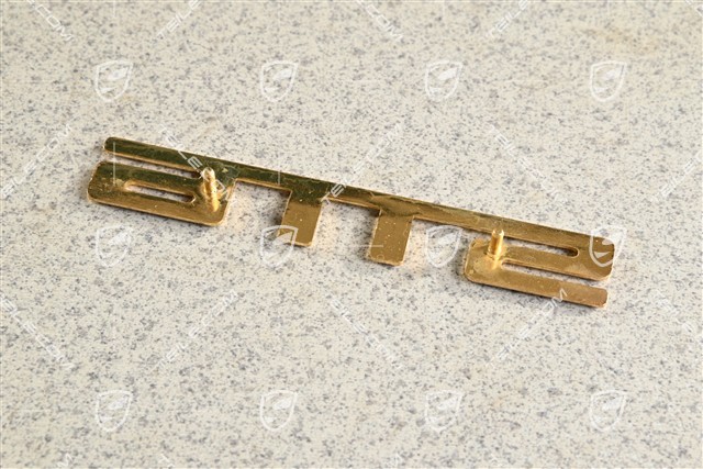 Emblem / Logo "911S", gold