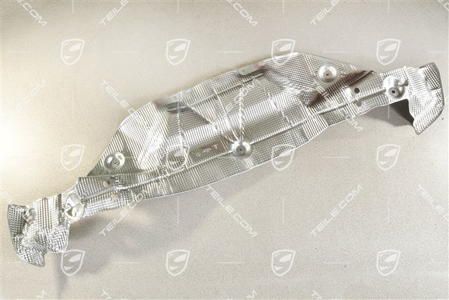 Rear muffler heat protection