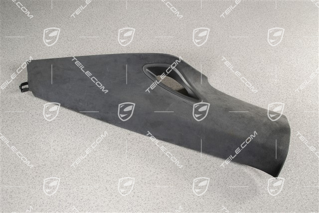 Verkleidung von C-Säule, Alcantara, Schwarz, R