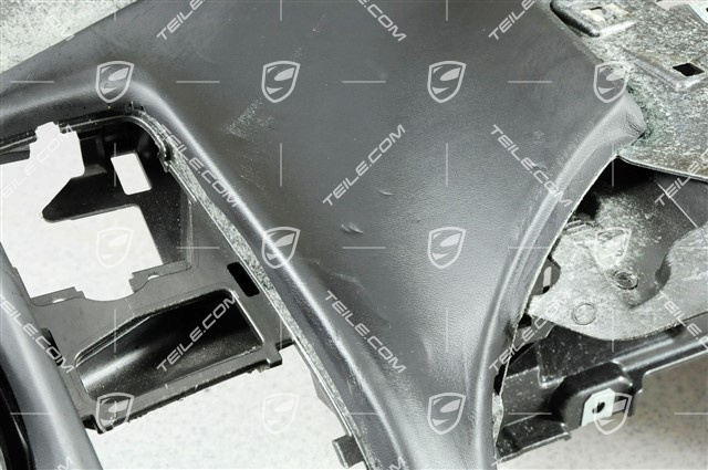 Konsola / deska rozdzielcza, część górna, Sport Chrono, skóra czarna (do obszycia)