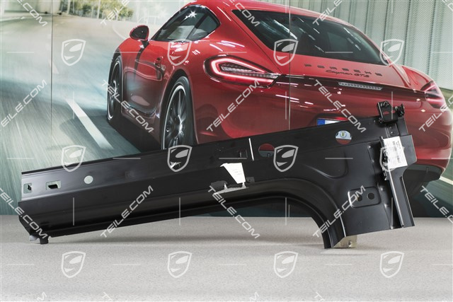 Przednia część progu, blacha, L