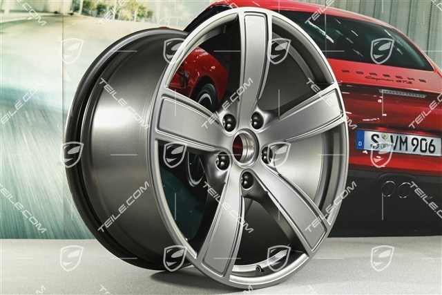 20" Felge Carrera Sport, 10,5J x 20 ET47, Platinum satinmatt