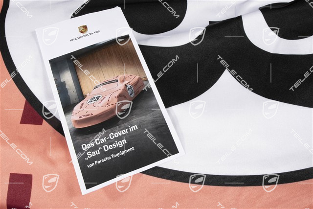 Car Cover, indoor, „Pink Pig" Design, Carrera