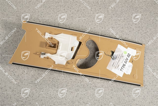 Schieber Verkleidung, C-Säule, oben, Sandbeige, R