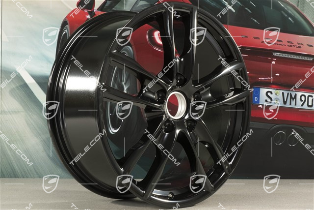 19-inch wheel Boxster S III, 8J x 19 ET57,  black highgloss