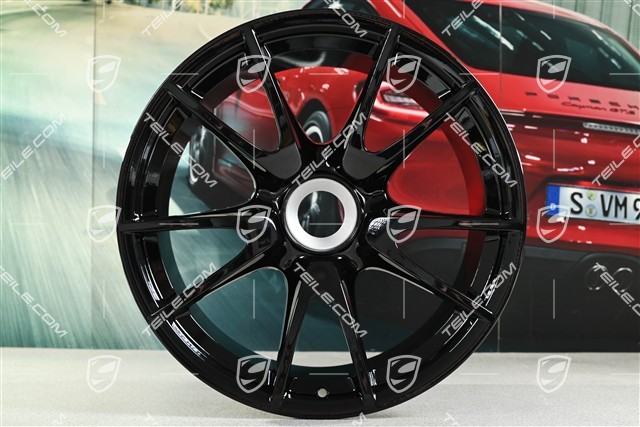 19-inch GT3 RS 4.0 wheel, central locking, 12J x 19 ET48, black